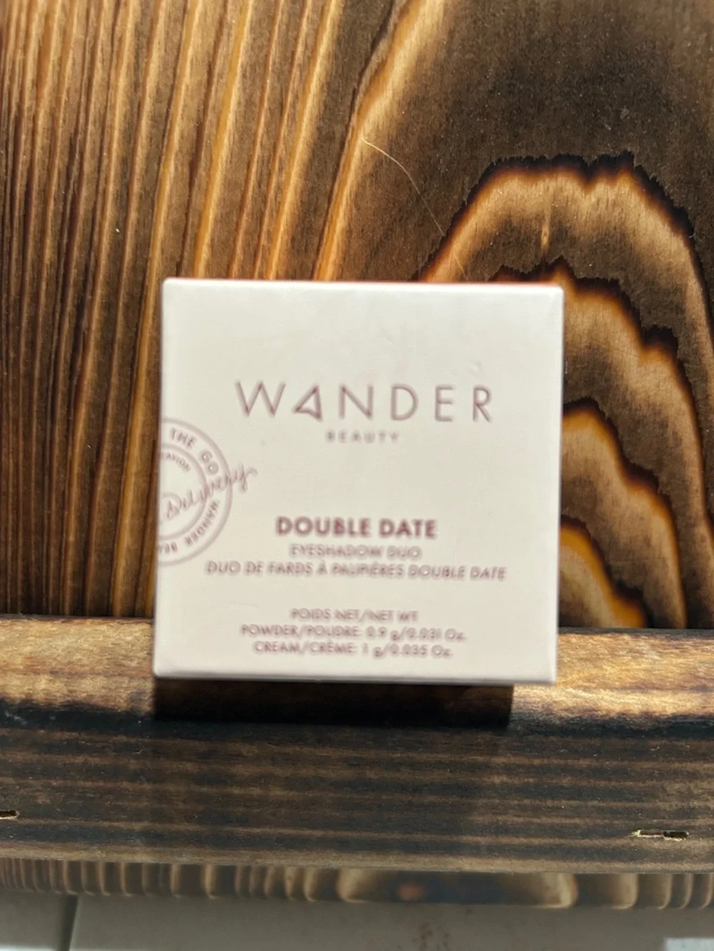 Wander Beauty Double Date Eyeshadow Duo - Neutral Pink